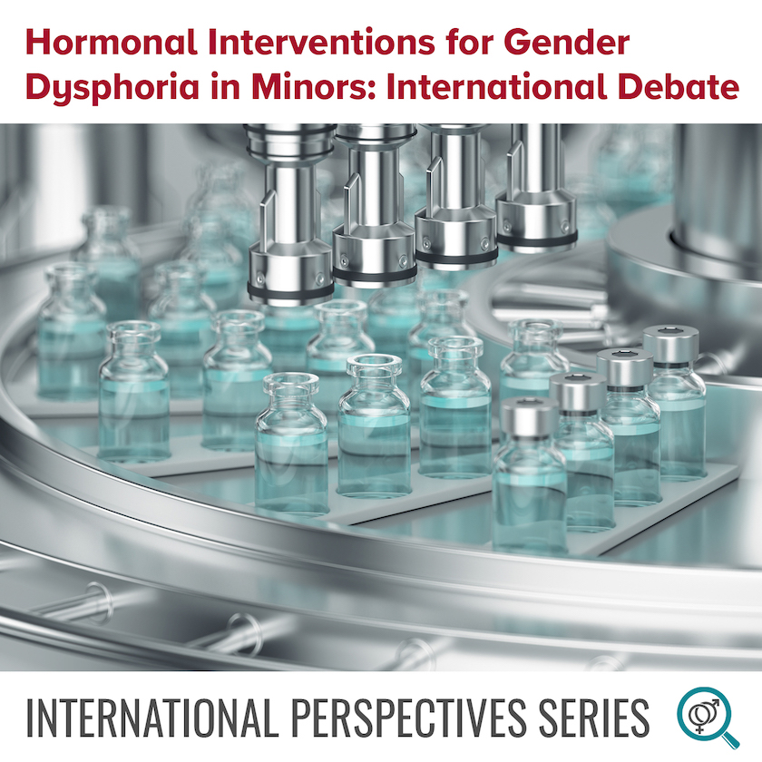 Hormonal Interventions for Gender Dysphoria in Minors: International Debate Banner